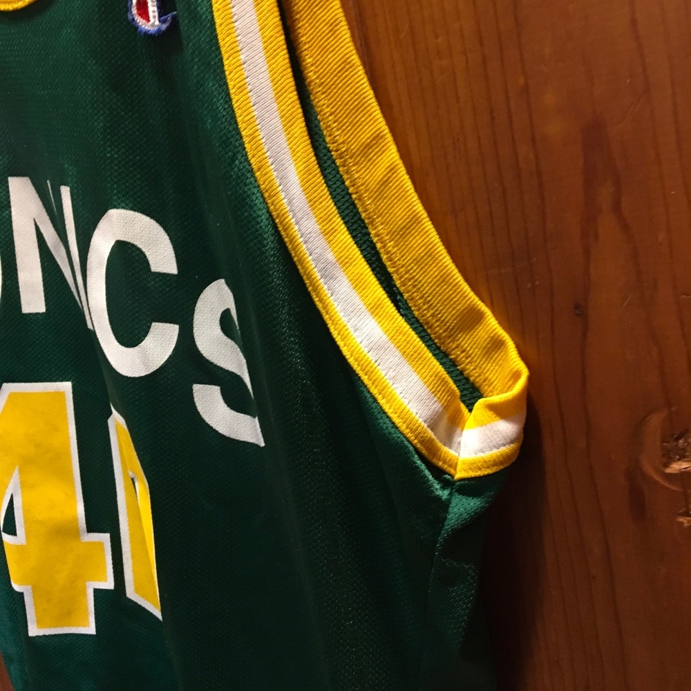 Vintage 1994 NBA Shawn Kemp Champion Jersey - Picture 8 of 10